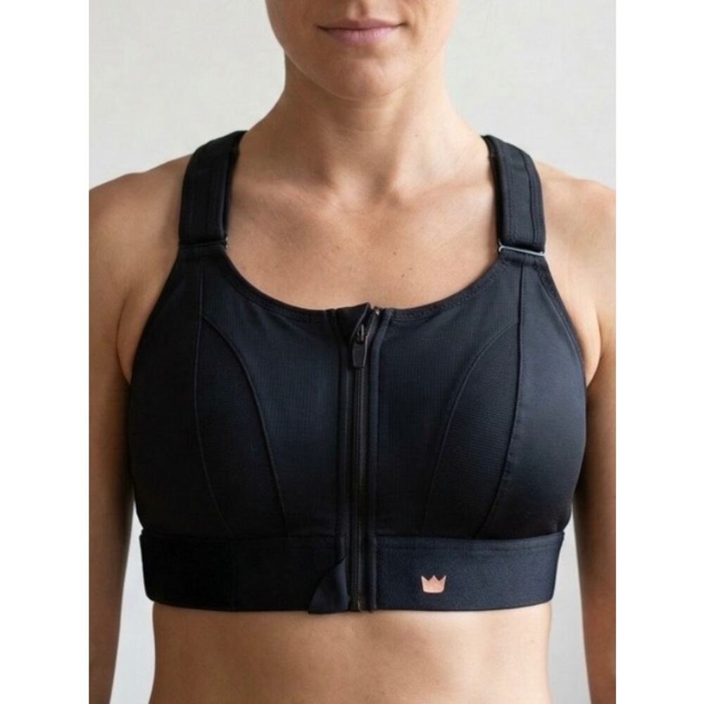 Shefit Ultimate Sports Bra High Impact in Black Size 2Luxe 2XL